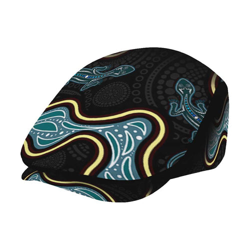 Australia Autism Awareness Jeff Hat 2 April Aboriginal Lizard - Aussie Hoodie