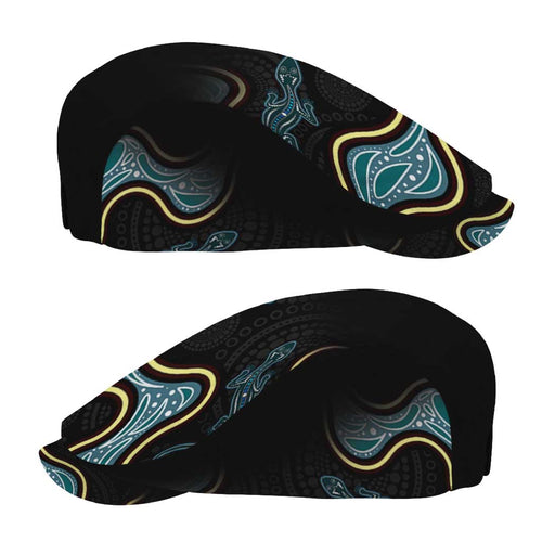 Australia Autism Awareness Jeff Hat 2 April Aboriginal Lizard - Aussie Hoodie