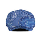 Australia Autism Awareness Jeff Hat Aboriginal Lizard Dot Painting - Aussie Hoodie