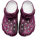 Australia Breast Cancer Awareness Clogs Shoes Pink Dragonflies Aboriginal Art - Aussie Hoodie