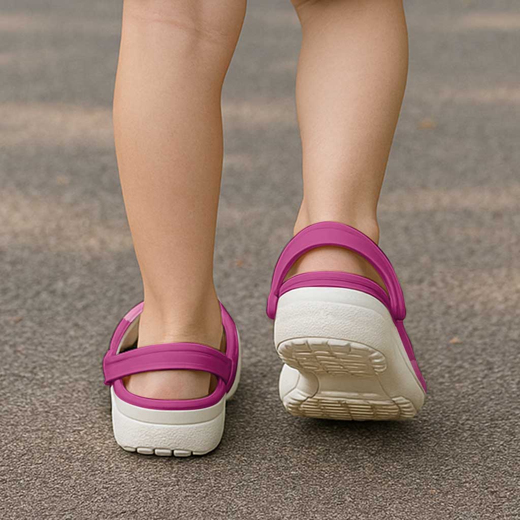 Australia Breast Cancer Awareness Clogs Shoes Sydney Opera House Butterfly Pink Ribbon - Aussie Hoodie