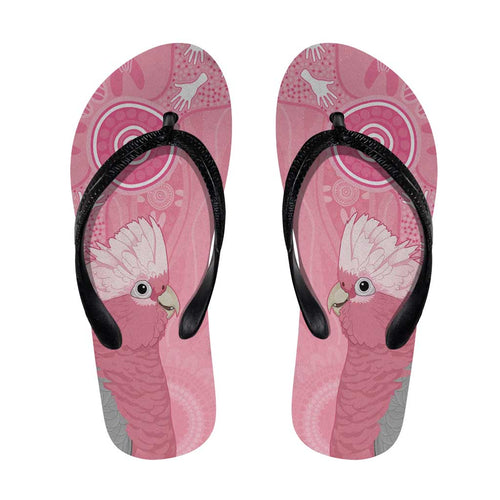 Australia Breast Cancer Awareness Flip Flops Galah Faith Hope Love Pink Month - Aussie Hoodie