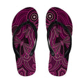 Australia Breast Cancer Awareness Flip Flops Pink Dragonflies Aboriginal Art - Aussie Hoodie