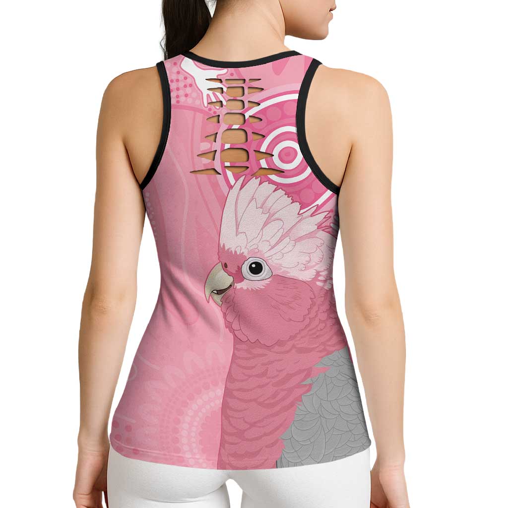 Australia Breast Cancer Awareness Hollow Tank Top Galah Faith Hope Love Pink Month - Aussie Hoodie