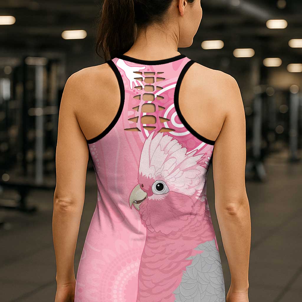 Australia Breast Cancer Awareness Hollow Tank Top Galah Faith Hope Love Pink Month - Aussie Hoodie