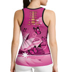 Australia Breast Cancer Awareness Hollow Tank Top Sydney Opera House Butterfly Pink Ribbon - Aussie Hoodie