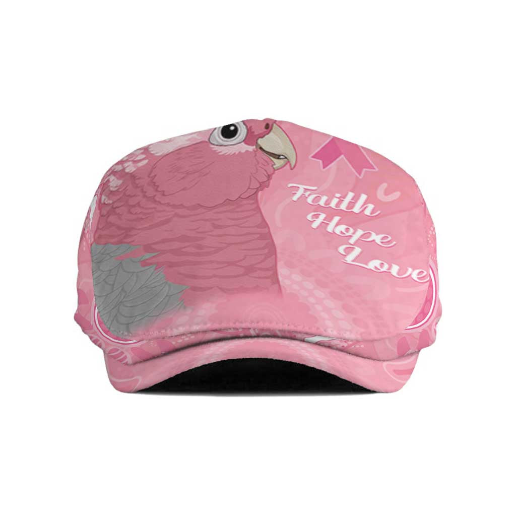 Australia Breast Cancer Awareness Jeff Hat Galah Faith Hope Love Pink Month - Aussie Hoodie