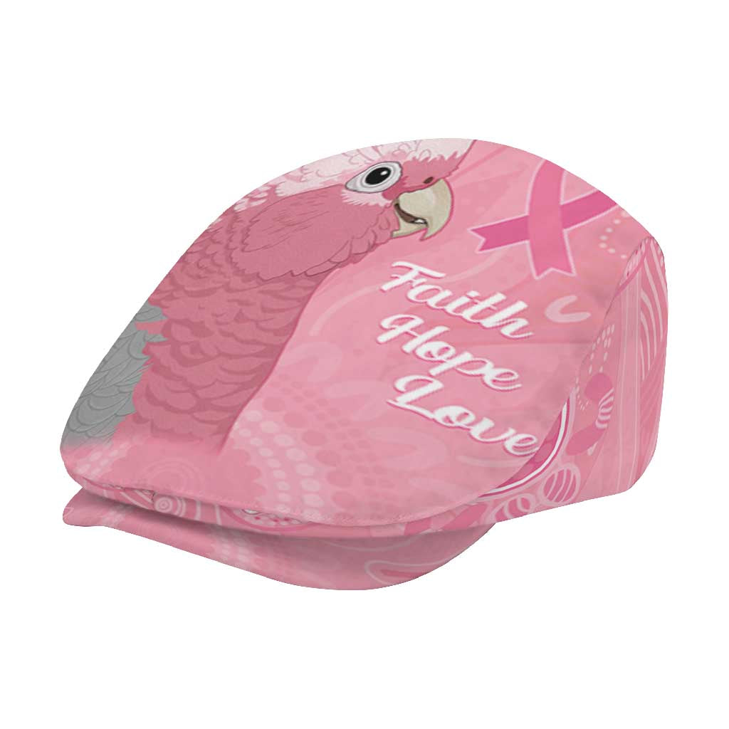 Australia Breast Cancer Awareness Jeff Hat Galah Faith Hope Love Pink Month - Aussie Hoodie