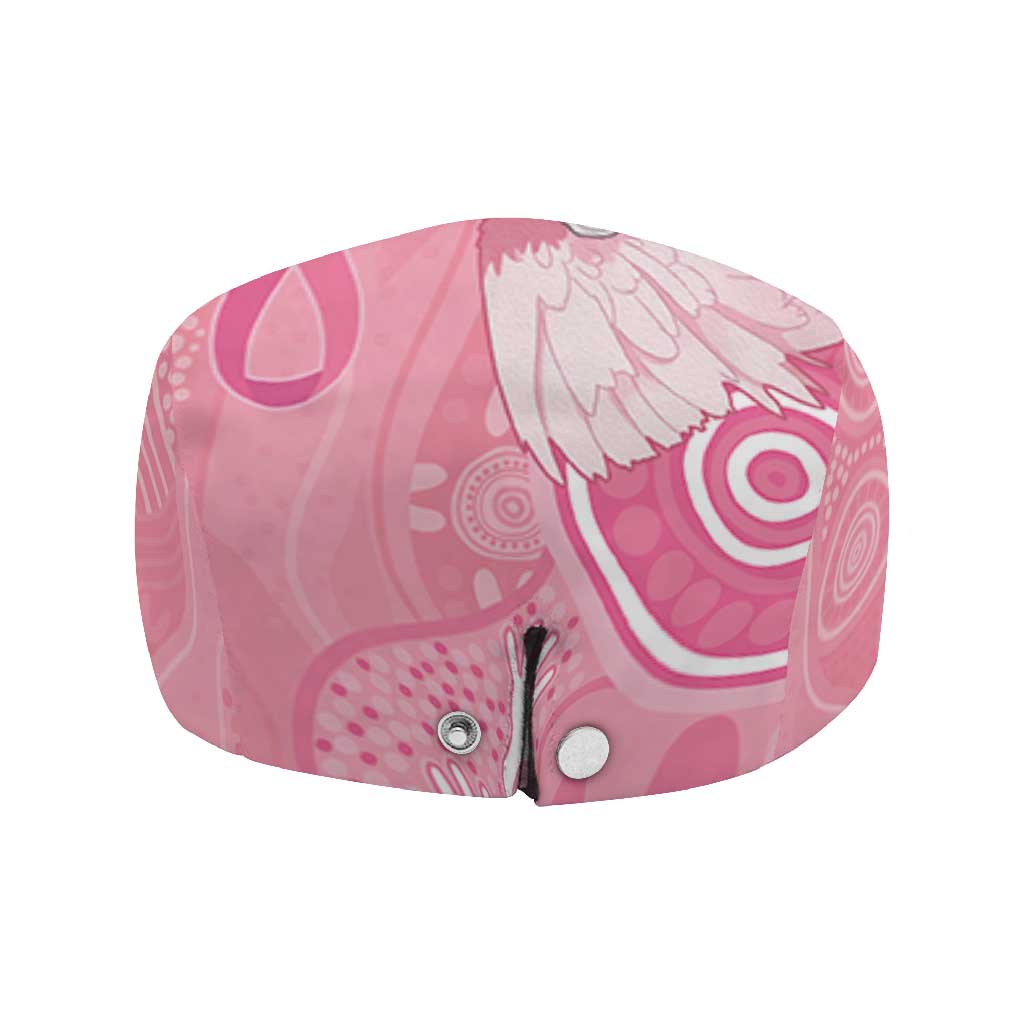 Australia Breast Cancer Awareness Jeff Hat Galah Faith Hope Love Pink Month - Aussie Hoodie