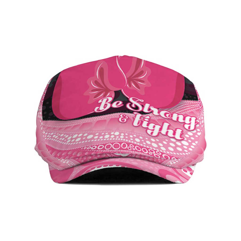 Australia Breast Cancer Awareness Jeff Hat Pink Cockatoo Fight Boxing Gloves Aboriginal Art