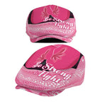 Australia Breast Cancer Awareness Jeff Hat Pink Cockatoo Fight Boxing Gloves Aboriginal Art