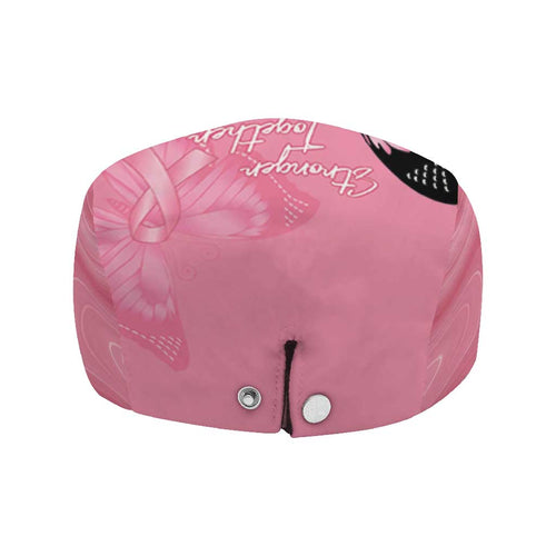 Australia Breast Cancer Awareness Jeff Hat Pink Ribbon Butterfly Opal Pattern - Aussie Hoodie