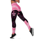 Australia Breast Cancer Awareness Leggings Pink Cockatoo Fight Boxing Gloves Aboriginal Art