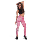 Australia Breast Cancer Awareness Leggings Think Pink Cockatoos Ribbon - Aussie Hoodie