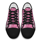 Australia Breast Cancer Awareness Low Top Shoes Pink Cockatoo Ribbon Aboriginal Art - Aussie Hoodie