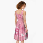 Australia Breast Cancer Awareness Midi Dress Galah Faith Hope Love Pink Month - Aussie Hoodie