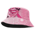 Australia Breast Cancer Awareness Month Bucket Hat Pink Ribbon Mix Butterflies - Aussie Hoodie