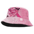 Australia Breast Cancer Awareness Month Bucket Hat Pink Ribbon Mix Butterflies - Aussie Hoodie