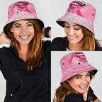 Australia Breast Cancer Awareness Month Bucket Hat Pink Ribbon Mix Butterflies - Aussie Hoodie