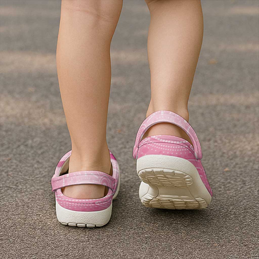 Australia Breast Cancer Awareness Month Clogs Shoes Pink Ribbon Mix Butterflies - Aussie Hoodie