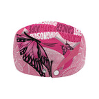 Australia Breast Cancer Awareness Month Jeff Hat Pink Ribbon Mix Butterflies - Aussie Hoodie