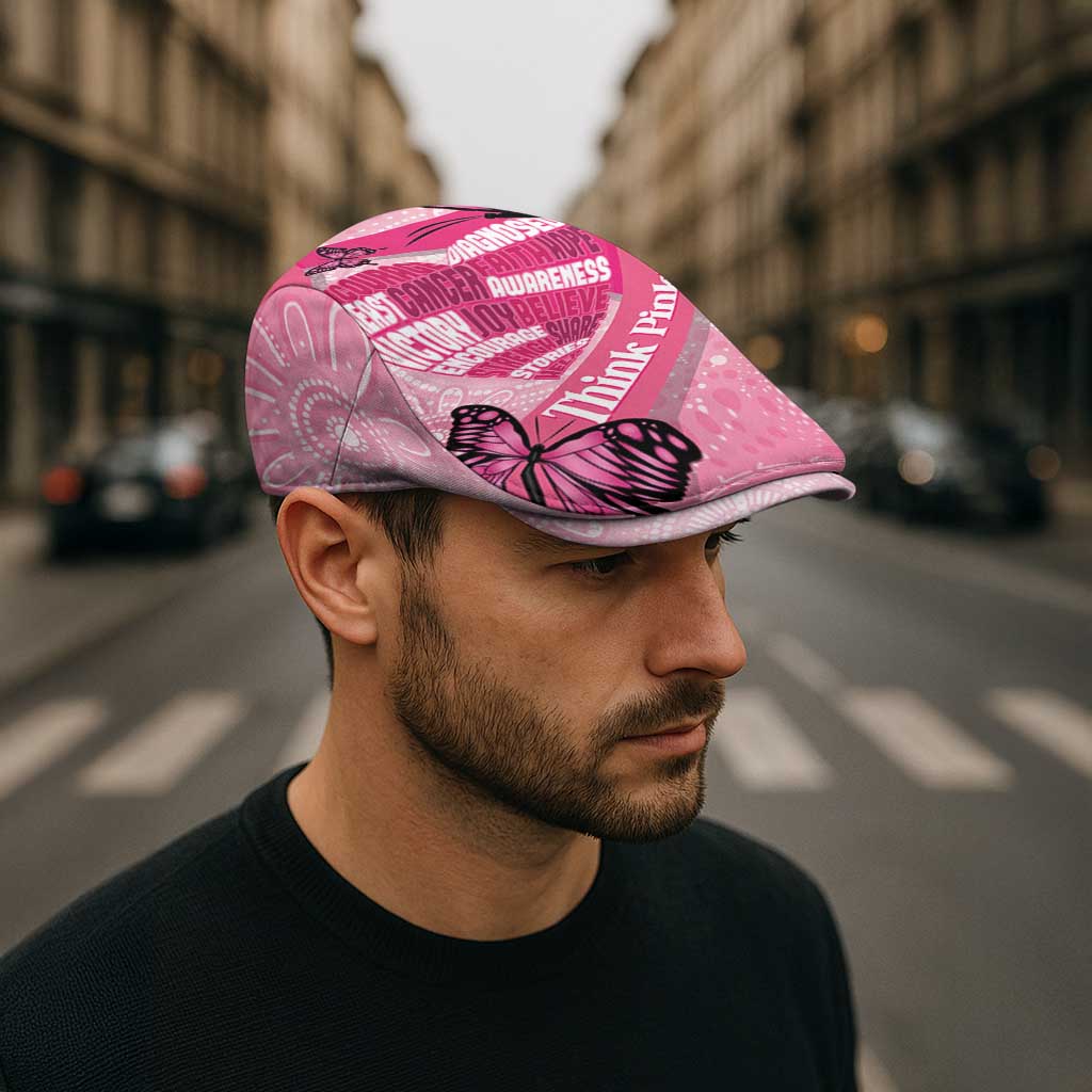Australia Breast Cancer Awareness Month Jeff Hat Pink Ribbon Mix Butterflies - Aussie Hoodie