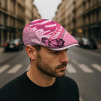 Australia Breast Cancer Awareness Month Jeff Hat Pink Ribbon Mix Butterflies - Aussie Hoodie