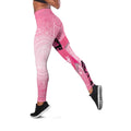 Australia Breast Cancer Awareness Month Leggings Pink Ribbon Mix Butterflies - Aussie Hoodie