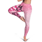 Australia Breast Cancer Awareness Month Leggings Pink Ribbon Mix Butterflies - Aussie Hoodie