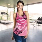 Australia Breast Cancer Awareness Month Women Racerback Tank Pink Ribbon Mix Butterflies - Aussie Hoodie