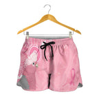 Australia Breast Cancer Awareness Shorts for Women Galah Faith Hope Love Pink Month - Aussie Hoodie
