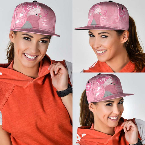 Australia Breast Cancer Awareness Snapback Cap Galah Faith Hope Love Pink Month - Aussie Hoodie