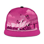 Australia Breast Cancer Awareness Snapback Cap Sydney Opera House Butterfly Pink Ribbon - Aussie Hoodie