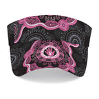 Australia Breast Cancer Awareness Sun Visor Cap Brave Strong Aboriginal Art