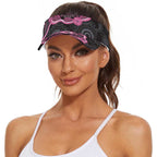 Australia Breast Cancer Awareness Sun Visor Cap Brave Strong Aboriginal Art
