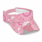 Australia Breast Cancer Awareness Sun Visor Cap Galah Faith Hope Love Pink Month