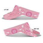 Australia Breast Cancer Awareness Sun Visor Cap Galah Faith Hope Love Pink Month