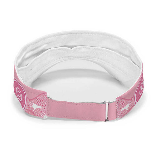 Australia Breast Cancer Awareness Sun Visor Cap Galah Faith Hope Love Pink Month