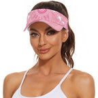 Australia Breast Cancer Awareness Sun Visor Cap Galah Faith Hope Love Pink Month