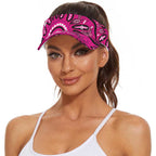 Australia Breast Cancer Awareness Sun Visor Cap Pink Boxing Ribbon Be Strong And Fight On