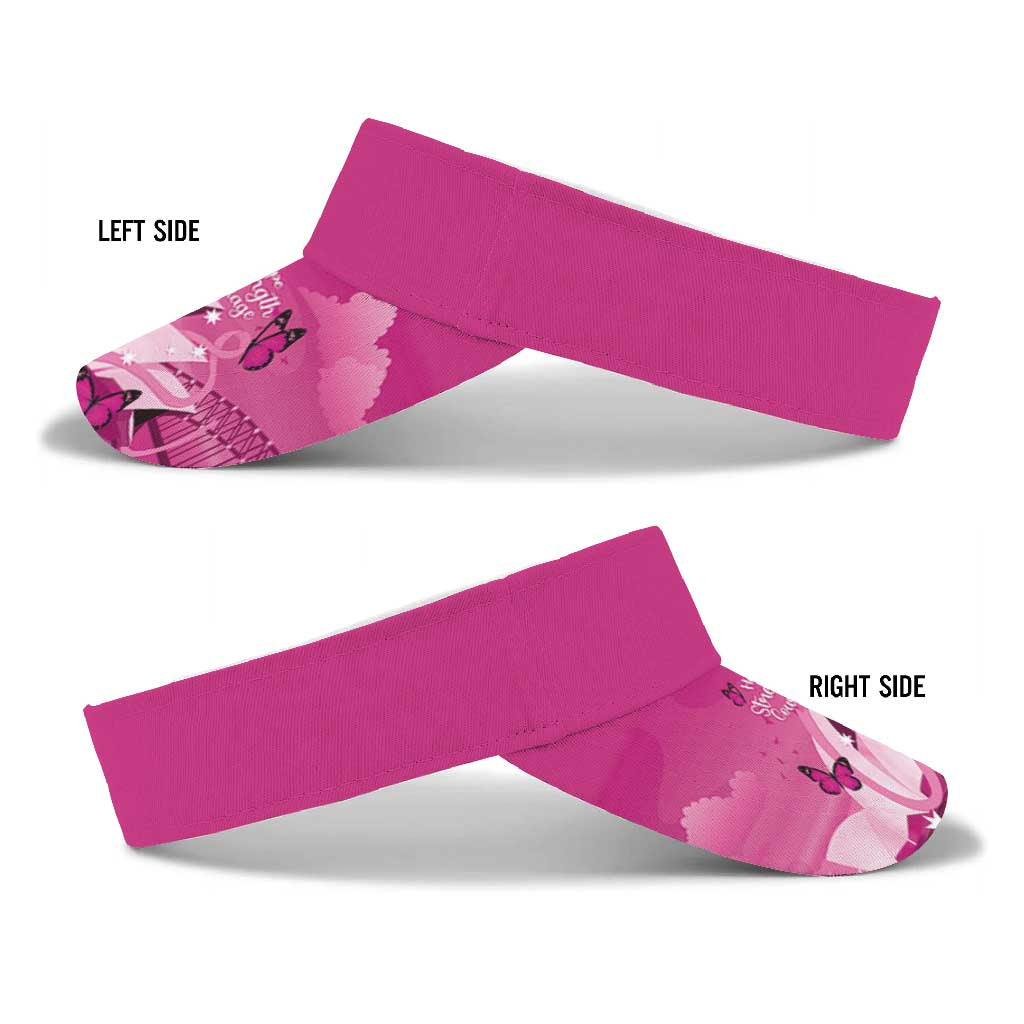Australia Breast Cancer Awareness Sun Visor Cap Sydney Opera House Butterfly Pink Ribbon