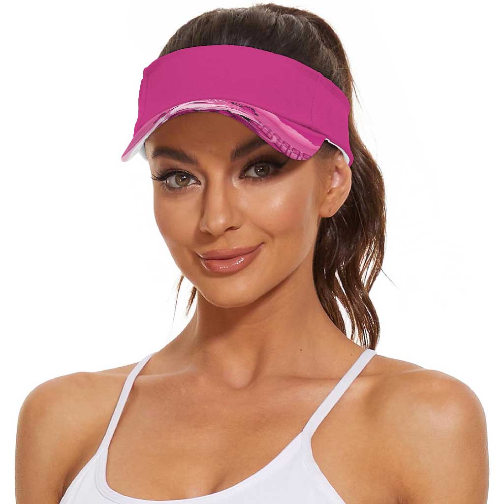 Australia Breast Cancer Awareness Sun Visor Cap Sydney Opera House Butterfly Pink Ribbon