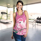 Australia Breast Cancer Awareness Women Racerback Tank Pink Cockatoo Ribbon Aboriginal Art - Aussie Hoodie
