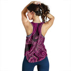 Australia Breast Cancer Awareness Women Racerback Tank Pink Dragonflies Aboriginal Art - Aussie Hoodie