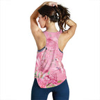 Australia Breast Cancer Awareness Women Racerback Tank Think Pink Cockatoos Ribbon - Aussie Hoodie