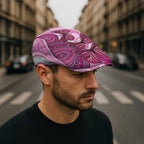 Australia Breast Cancer Jeff Hat Indigenous Butterfly No One Fights Alone - Aussie Hoodie