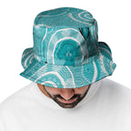 Australia Cervical Cancer Awareness Bucket Hat Aboriginal Brave Strong Butterfly - Aussie Hoodie