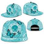 Australia Cervical Cancer Awareness Snapback Cap Aboriginal Brave Strong Butterfly - Aussie Hoodie