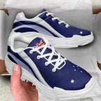 Australia Chunky Sneakers Flag-Inspired Curve Style