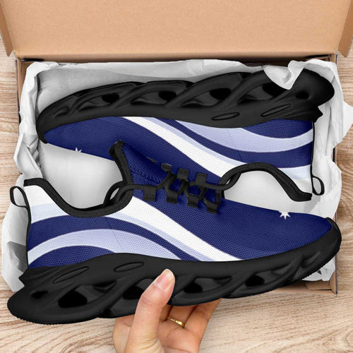 Australia Clunky Sneakers Flag-Inspired Curve Style